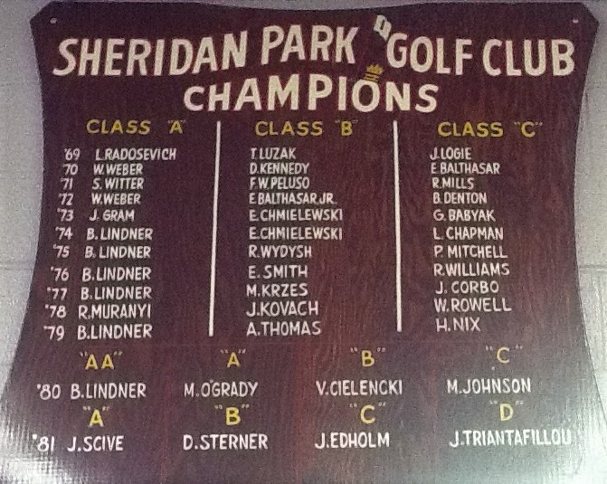 Club Champions Sheridan Park Golf Club